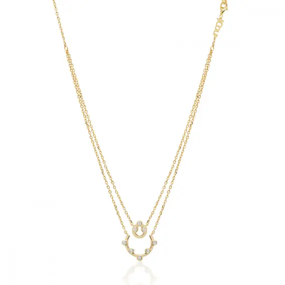 JCOU Round Minimal Silver 925 Necklace JW906G1-01