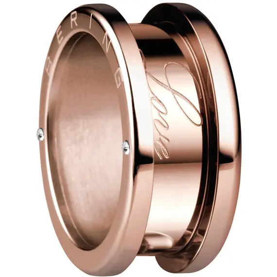 BERING Arctic Symphony Stainless Steel Ring 520-30-X4