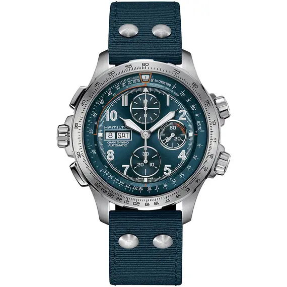 HAMILTON Khaki Aviation X-Wind Automatic Chronograph H77906940, image 2