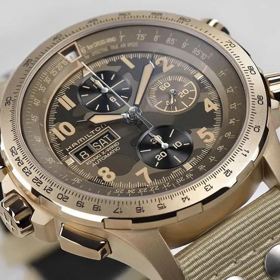 HAMILTON Khaki Aviation X-Wind Automatic Chronograph H77916920, image 5