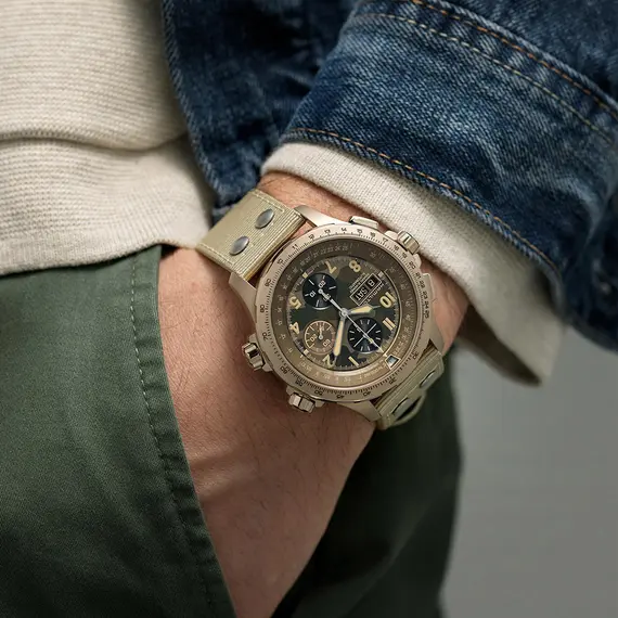 HAMILTON Khaki Aviation X-Wind Automatic Chronograph H77916920, image 6