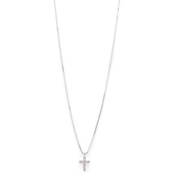 PILGRIM Clara Crystal Silver-Plated Necklace 601916001