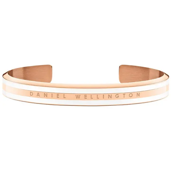 DANIEL WELLINGTON Classic Slim Ροζ Χρυσό Βραχιόλι Από Ανοξείδωτο Ατσάλι Και Σμάλτο DW00400067