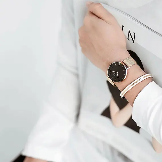 DANIEL WELLINGTON Classic Stainless Steel Bracelet DW00400067, image 2