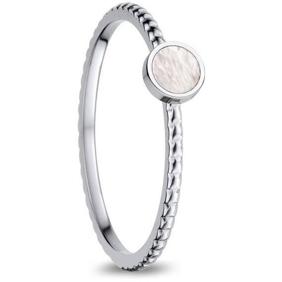 BERING Arctic Symphony Stainless Steel Ring 562-15-X0