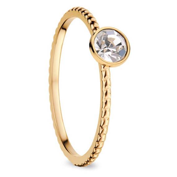 BERING Arctic Symphony Stainless Steel Ring 562-27-X0