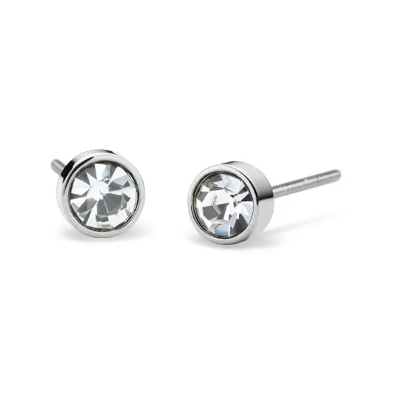 BERING Arctic Symphony Σκουλαρίκα Από Ανοξείδωτο Ατσάλι Με Swarovski 709-171-05