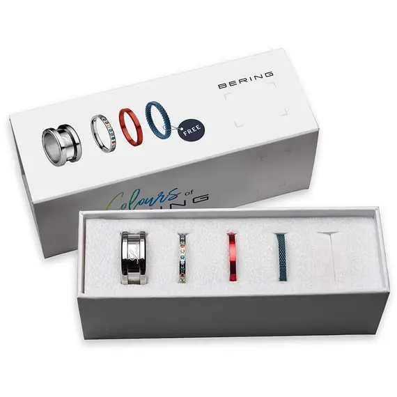 BERING Arctic Symphony Set Stainless Steel Ring COLOURSOFBERING, image 2
