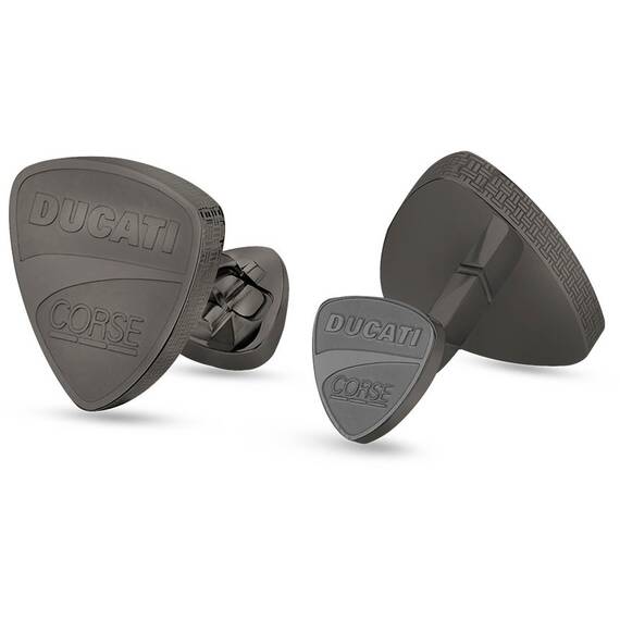 DUCATI Scudetto Stainless Steel Cufflinks DTAGC2137501