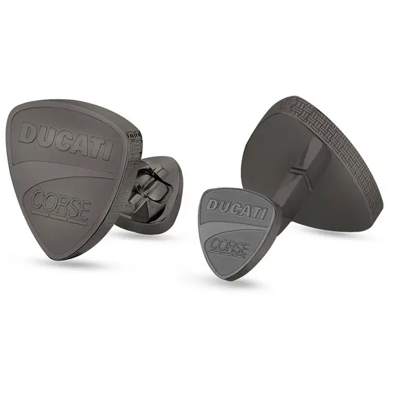 DUCATI Scudetto Stainless Steel Cufflinks DTAGC2137501