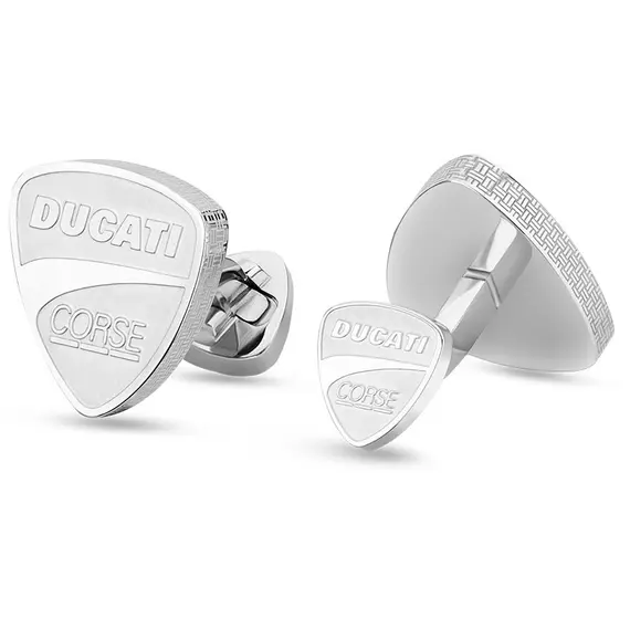 DUCATI Scudetto Stainless Steel Cufflinks DTAGC2137502
