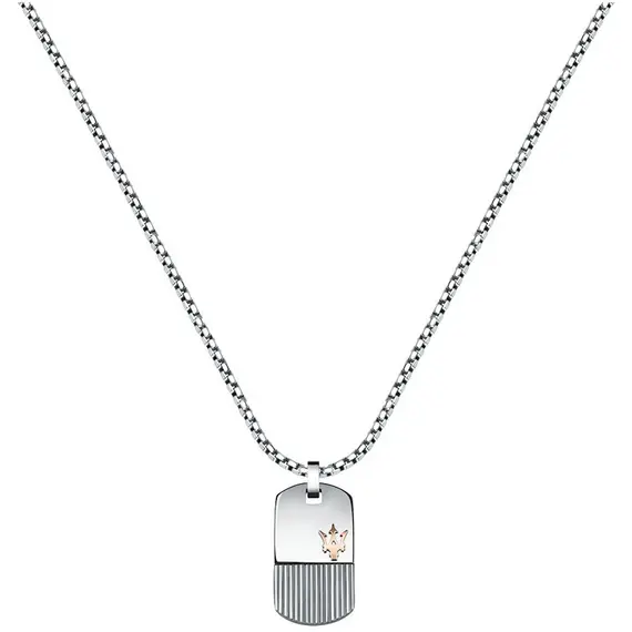 MASERATI Stainless Steel Necklace JM121ATK08