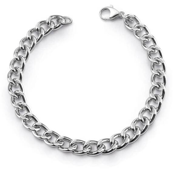 GUESS STEEL Enchainted Ασημένιο Βραχιόλι Αλυσίδα JUBB01377JWRHS