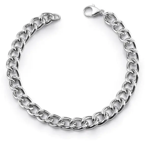 GUESS STEEL Enchainted Ασημένιο Βραχιόλι Αλυσίδα JUBB01377JWRHS
