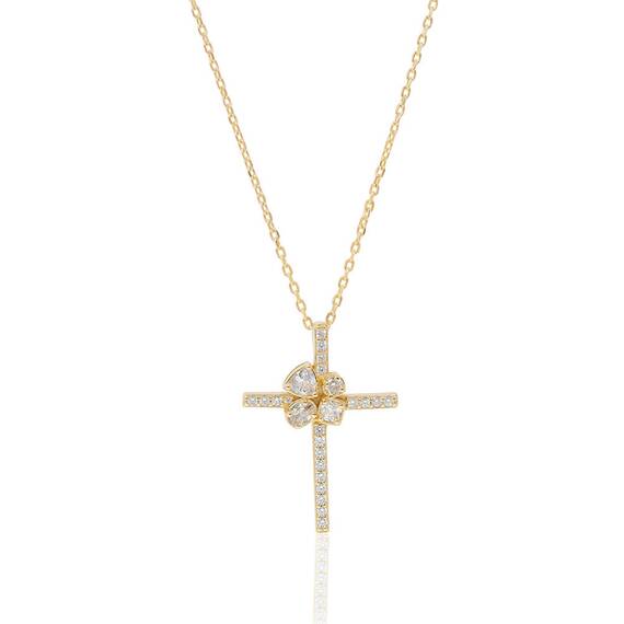 JCOU Multi Stone Silver 925 Necklace JW909G1-01