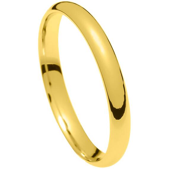 STERGIADIS Wedding Ring Classic Gold K14 27-GOLD