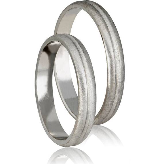 STERGIADIS Wedding Ring With Pattern Gold K14 411-WGOLD