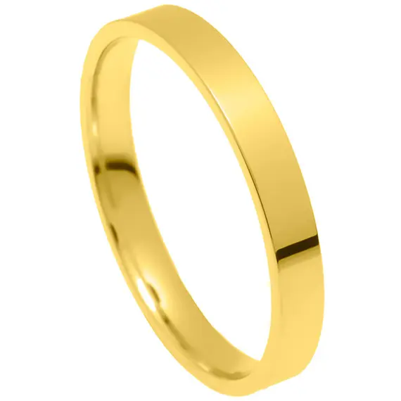 STERGIADIS Wedding Ring Classic Gold K14 44-GOLD
