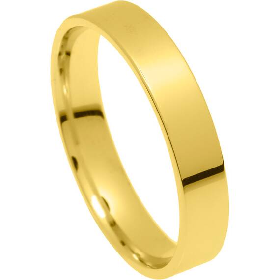 STERGIADIS Wedding Ring Classic Gold K14 4-GOLD