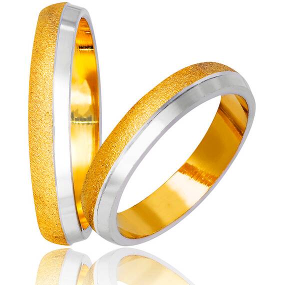 STERGIADIS Wedding Ring With Pattern Gold K14 743-WGGOLD