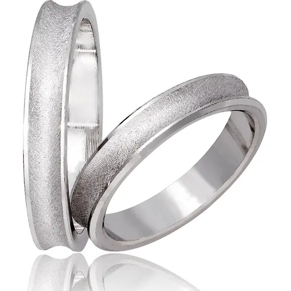 STERGIADIS Wedding Ring With Pattern Gold K14 753-WGOLD