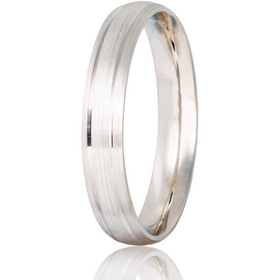 STERGIADIS Wedding Ring With Pattern Gold K14 S11-WGOLD