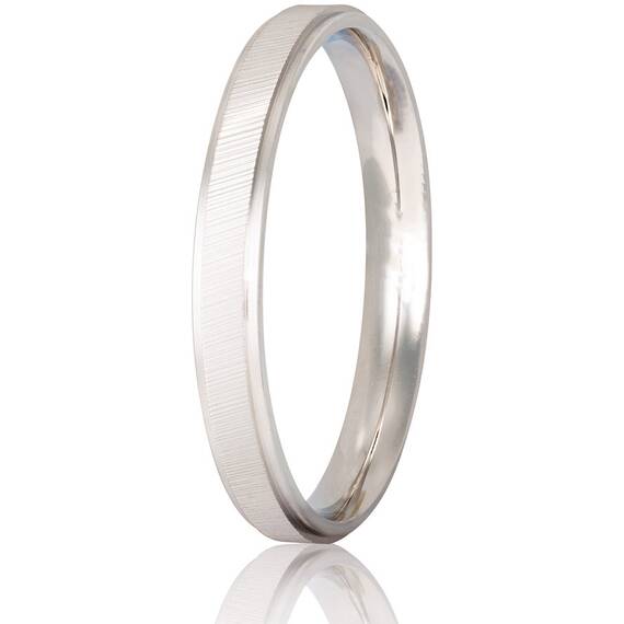 STERGIADIS Wedding Ring With Pattern Gold K14 S5-WGOLD