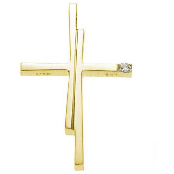 TRIANTOS Yellow Gold Cross 14K 1.1.1334Y