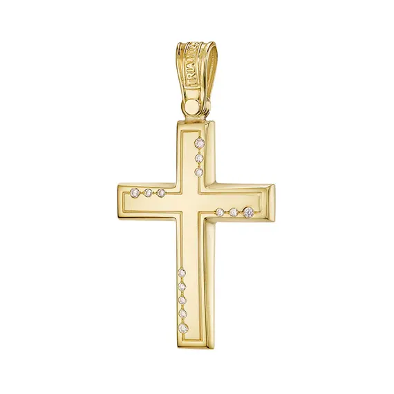 TRIANTOS Yellow Gold Cross 14K 1.2.1320Y