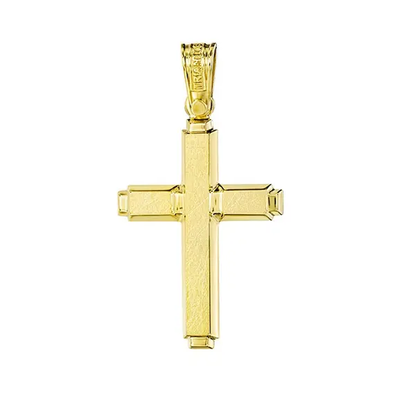 TRIANTOS Yellow Gold Cross 1.7.1026Y