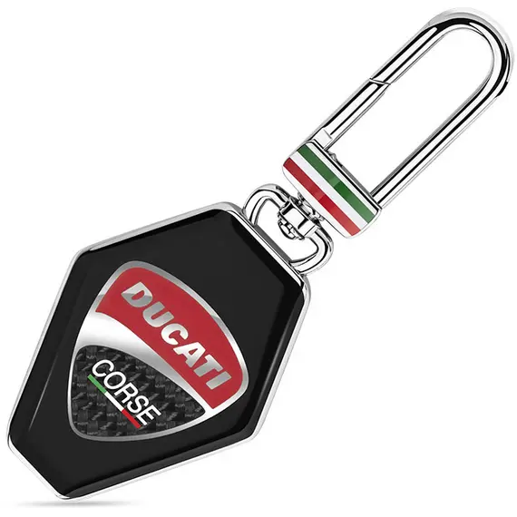 DUCATI Stainless Steel Keyring DTAGK2138001