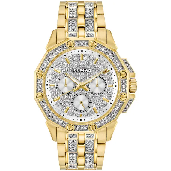 BULOVA Crystal Multifunction 98C126