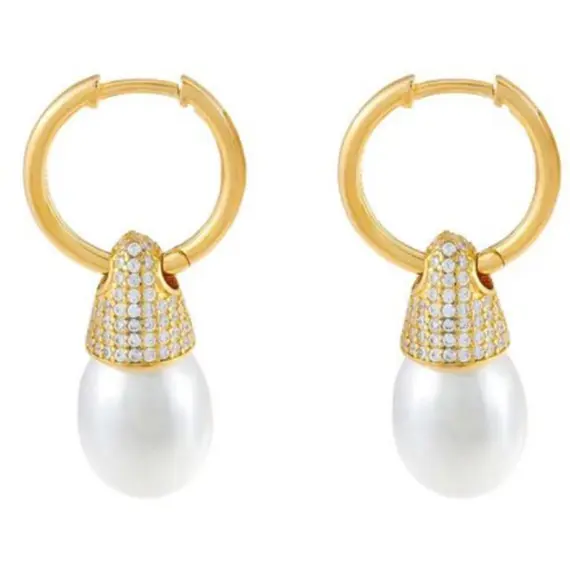 LAURA P. Glamour Silver 925 Earrings OR0027GP
