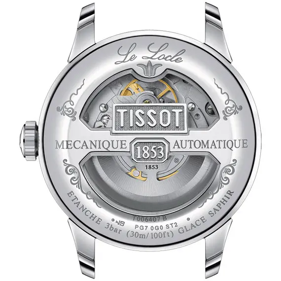 TISSOT Le Locle Powermatic 80 Open Heart T0064071603301, image 2