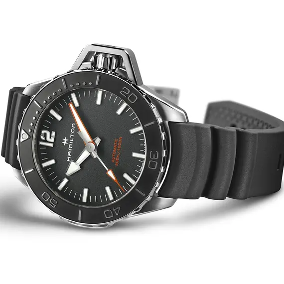 HAMILTON Khaki Navy Frogman Auto H77825330, image 3