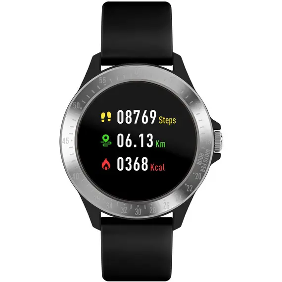 HARRY LIME Series 07 Smartwatch Step Tracker Black Strap HA07-2001, image 3