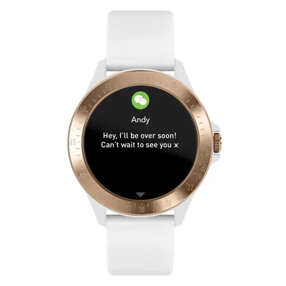 HARRY LIME Series 07 Smartwatch Step Tracker White Strap HA07-2004, image 3