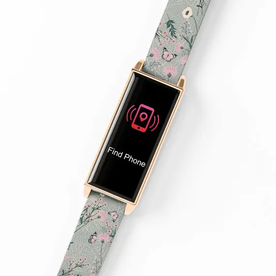 REFLEX ACTIVE Series 02 Smartwatch Grey Floral Butterfly Strap RA02-2010, image 7