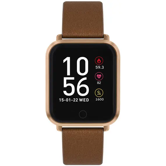 REFLEX ACTIVE Series 06 Smartwatch Brown Strap RA06-2092