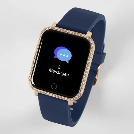 REFLEX ACTIVE Series 06 Smartwatch Navy Blue Strap RA06-2102, image 4