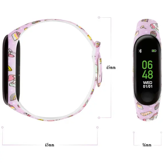 TIKKERS Series 1 Smartwatch Purple Unicorn Strap TKS01-0004, image 5