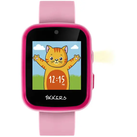 TIKKERS Interactive Smartwatch Pink Strap ATK1084PNK, image 3