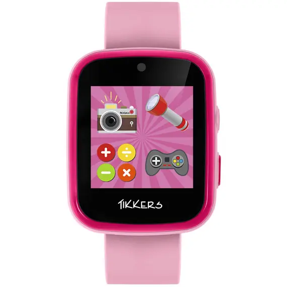 TIKKERS Interactive Smartwatch Pink Strap ATK1084PNK, image 5