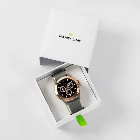 HARRY LIME Series 07 Smartwatch Step Tracker Grey Strap HA07-2008, image 5