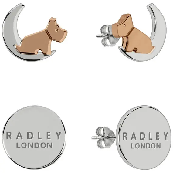 RADLEY LONDON Ασημένια Σκουλαρίκια Από Ατσάλι RYJ1211S