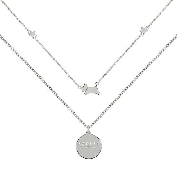 RADLEY LONDON Ασημένιο Κολιέ Από Ατσάλι RYJ2209S