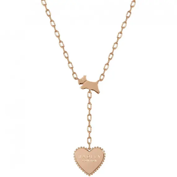 RADLEY LONDON Ροζ Χρυσό Κολιέ Από Ατσάλι RYJ2216S