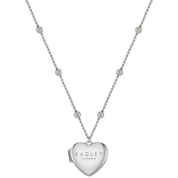RADLEY LONDON Locket Ασημένιο Κολιέ Από Ατσάλι RYJ2329S