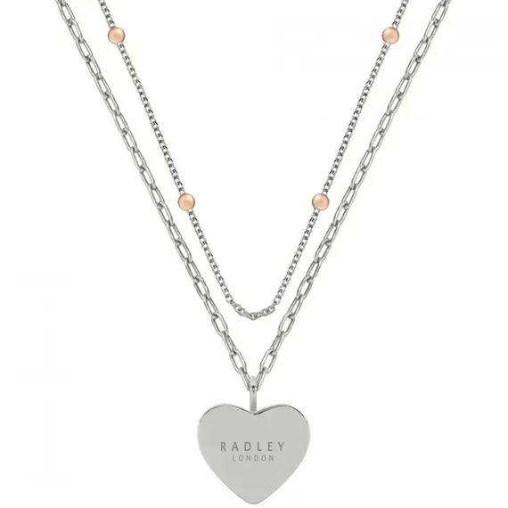 RADLEY LONDON Ασημένιο Κολιέ Από Ατσάλι RYJ2331S