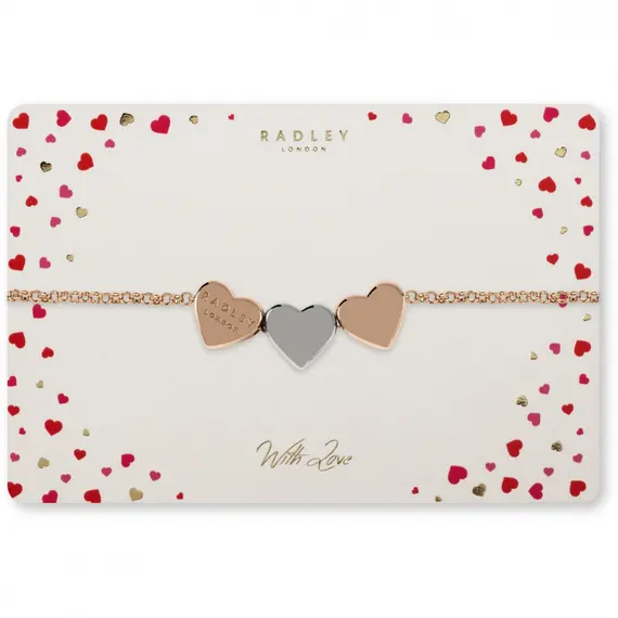 RADLEY LONDON Βραχιόλι Ροζ Χρυσό Από Ατσάλι RYJ3096S-CARD, image 2